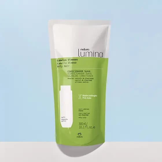 Refil Condicionador Suave para Cabelos Oleosos Lumina