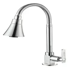 Torneira De Cozinha De Mesa Bancada Tubo Gourmet Luxo 1/4 V