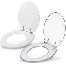 Assento Sanitario Oval Privada Tampa Do Vaso Resina De Poliester Universal Swanton