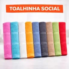 Toalhinha De Mão Social Escolar Academia 28 X 42cm
