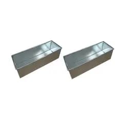 2 Formas Slace Cake Fatias Perfeitas 30 x 10 x 10 CM