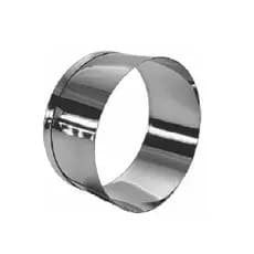 Aro Cortador Redondo 10x4 Cm Para Massas, Bolos E Tortas