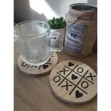 Porta Copos Decorativo Minimalista Rústico/Porta Caneca/Porta Copo Personalizado/Porta Copo