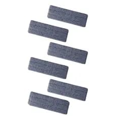 Kit 6 Refil Microfibra Com Unidades Para Flat Mop
