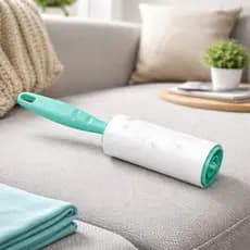 Rolo Tira Pelos Pet 2 Refis 30 Folhas | Removedor de Pelos, Fiapos e Poeira para Roupas Sofá Poeira