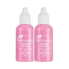 Kit Loção Para Afinar Os Pés  Milagre Dos Pés 2 unidades 30ml cada