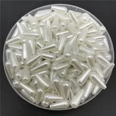 Gota Finalizadora para tiara de tubo de strass pacote c/100gr Creme