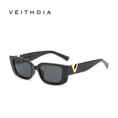 VEITHDIA New Fashion Candy Color Square V Óculos De Sol Unisexo Europeu E Americano S23096