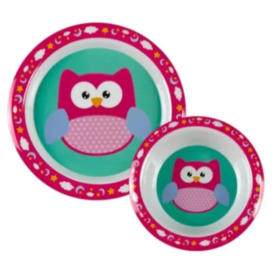 Kit C/2 Pratinhos Para Refeição Aliementação Papinha E Frutinhas Bebê