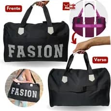 Bolsa Mala Viagem Feminina Bagagem Mão Ombro Grande 10kg