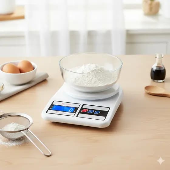 Balança Digital Alta Precisão até 10kg Cozinha Dieta Alimentos Super Precisa Nutrição Confeitaria