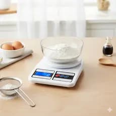Balança Digital Alta Precisão até 10kg Cozinha Dieta Alimentos Super Precisa Nutrição Confeitaria