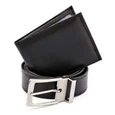 Kit 5 Carteiras Masculina + 5 Cintos social top