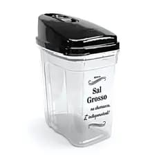Saleiro Com Tampa Dosadora Para 836ml Pote De Sal Nitron