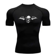 Camiseta Gym Compressão‎ Treino Rock Avenged Sevenfold