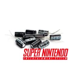 Kit de Capacitores para Super Nintendo Super Famicom todos os modelos CPU-01 RGB-01 / RGB-02 / GPM-02 GPM-01 / APU-01