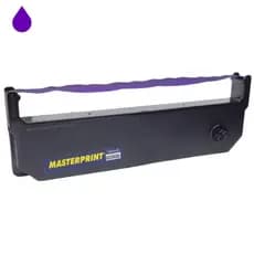 1 Fita Cmi 600 Haste Curta Nylon ROXA Masterprint Compatível DIGILAB SID IMPRESSORA CHEQUE