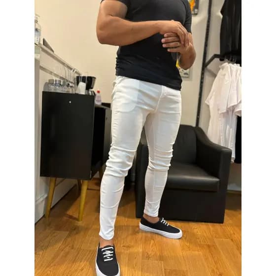calça allfaiataria bengaline exclusiva branca