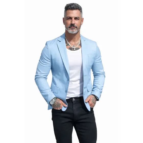 blazer masculino slim exclusivo bengaline