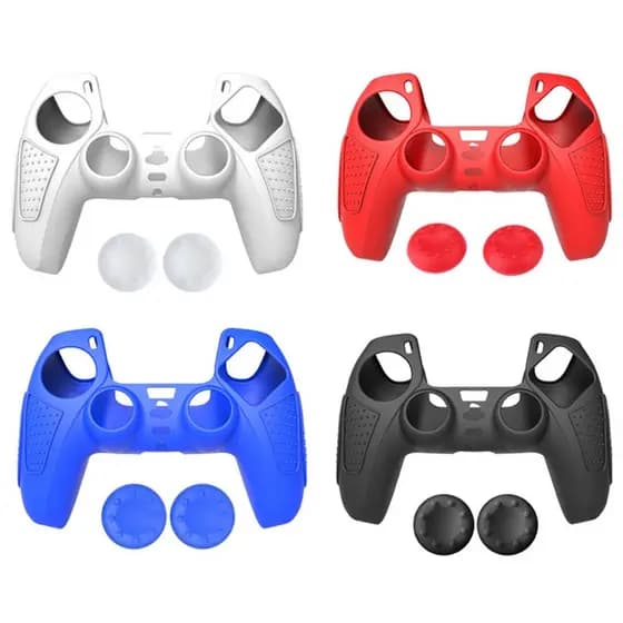 Capa (PS5) Protetora de Silicone Texturizada Controle Playstation 5 DualSense Antiderrapante Relevo