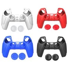 Capa (PS5) Protetora de Silicone Texturizada Controle Playstation 5 DualSense Antiderrapante Relevo