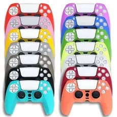 Capa de Silicone Lisa Para Controle Manete Joystick Dualsense Ps5 Playstation 5