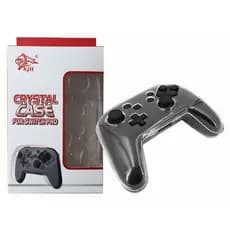 Case Capa de Acrílico (Cristal Transparente) Protetora Para Controle Nintendo Switch Pro Controller