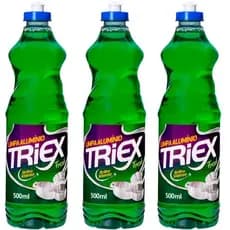 Kit 3 Limpa Alumínio Brilho Intenso 500ml Triex