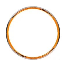Aro para bicicleta Aero Vzan 24 Laranja Neon 36 Furos bike