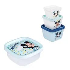 Conjunto Potes Infantil Mickey Baby