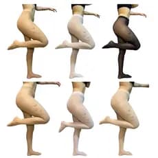 Meia Calça Ballet Convencional Fio 40 Confortável Poliamida Daniela 702