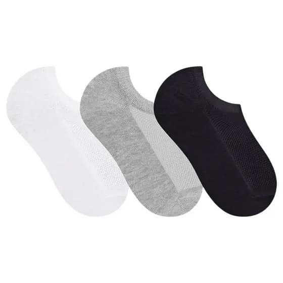 Kit 6 Pares Meias Infantil Soquete Algodão Selene Original Cano Invisível