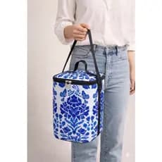 Bolsa Cooler Feminina Térmica Alça Transversal Regulável Verão Estampada Envio Rápido