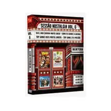 Box Dvd Sessão Nostalgia Vol. 6 (Top Gang 1 e 2 + 1941 Uma Guerra Muito Louca + Como Venci a Guerra)