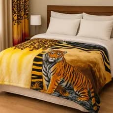 Kit 2 Cobertor Manta Microfibra Casal Estampadas Vestcasa Ultra Soft Aveludado Tipo Pelúcia
