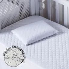 Capa Protetor Impermeável Colchão Bebê Elástico Para Berço Americano Pradão Confortável Macio Resistente