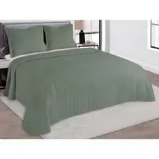kit Cobre Leito Colcha Matelasse Super King Size 3pç Galeria 280x300 Cobre Leito
