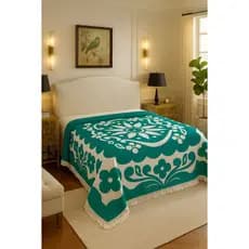 Colcha Chenille Casal Jolitex Chenil Canelada Aristocrata Franja Promoção Macia Sofisticada Elegante
