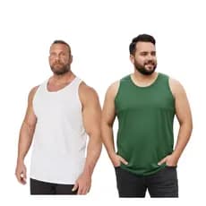 Kit 2 Camisas Regata XGG ao XG4 Camiseta Plus Size
