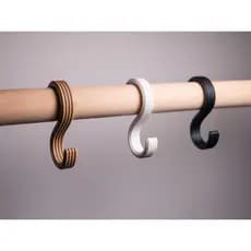 Gancho Multiuso Organizador Armário Cozinha Cabideiro Suspenso Antiderrapante Premium (3 Cores)