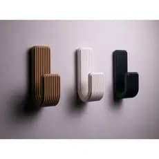 kit 3 Cabides Gancho de Parede Adesivo Premium Suporte Multiuso Sem Furo  Design Moderno Minimalista  Banheiro Quarto