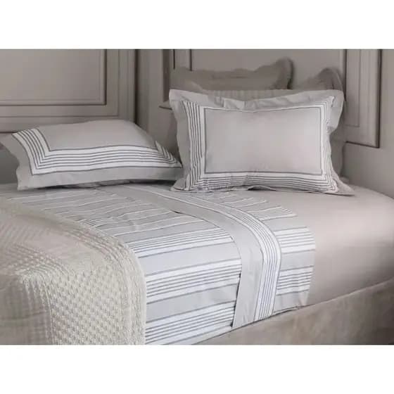 Jogo de Cama Casal 180 Fios Sonhare Diamante Mark Algodão Macio Confortável Lençol Casal Premium