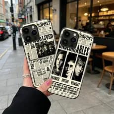 【Xiaomi/Redmi】 Capa De Telefone À Prova D'água Harry Potter 3D Motion Com Proteção Total Para Presente