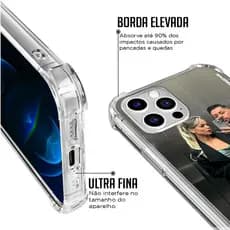 Capa Case Capinha Personalizada Com Foto Logo imagem ios android arte transparente