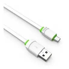Cabo de carregamento turbo rapido KAIDI Usb V8 3Metros Resistente revestido capa protetora KD-330M