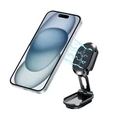 Suporte Veicular Para Carro H'maston Magnético 10 IMÂS embutidos não afeta o sinal 360° Universal