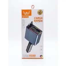 O MAIS COMPLETO: Carregador Veicular 4 em 1 Ltomex - Esqueça os Cabos Soltos! (Foco na organização e praticidade)