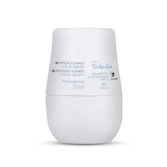 Desodorante rolon Tododia Algodão 70ml