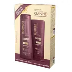 Bio Extratus Kit Shitake Shampoo 350ml + Condicionador 200ml