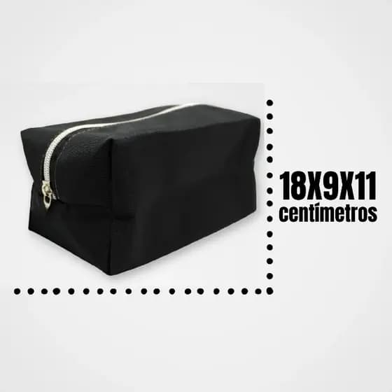 Estojo Necessaire Porta Objetos - Lisa Preta